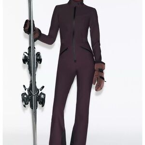 Zara Deep Plum Ski and Winter Jumpsuit- RECCO tech size M